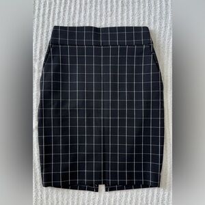 Express Black Midi Pencil Skirt for Work